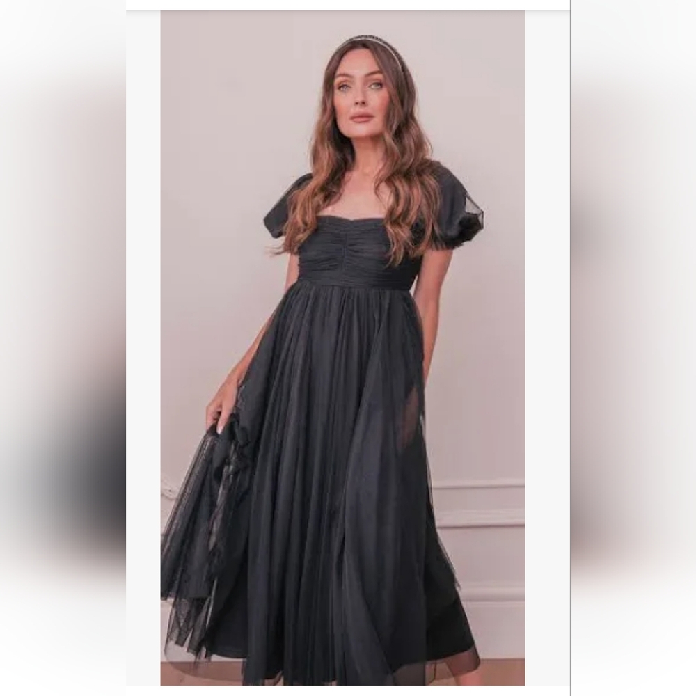 Black 1X promenade jessakae dress NWT